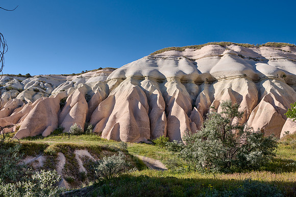 landscape of Rose Valley Goreme