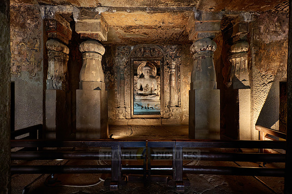 Ajanta caves, cave 6, Aurangabad