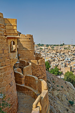 city wall of Jaisalmer
