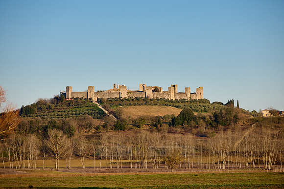 city wall of Monteriggioni