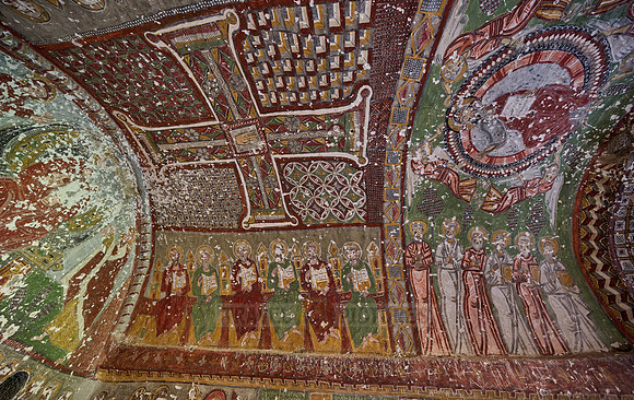 frescos inside Kokar church
