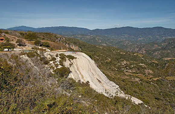 petrified waterfall
