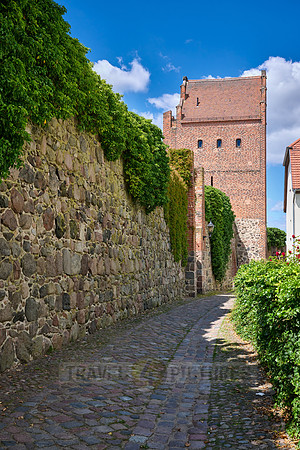 Berlin Gate in city wall of Templin