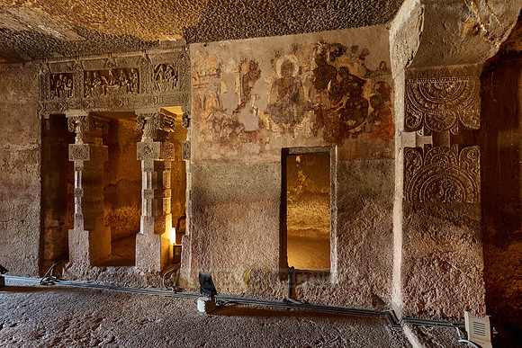Ajanta caves, cave 21, Aurangabad