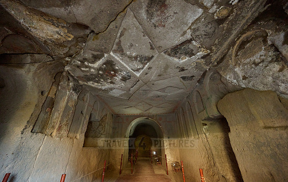 frescos inside Sumbullu church or Jacinth church, Ihlara valley