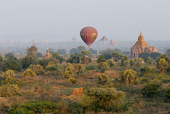 Ballons over Bagan
