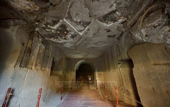 frescos inside Sumbullu church or Jacinth church, Ihlara valley