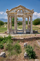 Tetrapylon in Aphrodisias Ancient City