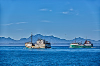 fishing vessels running out for fishing