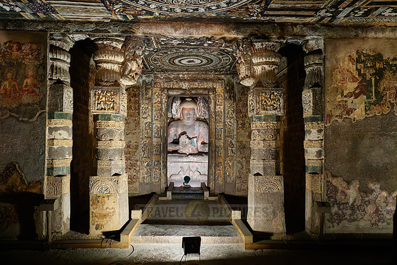 Ajanta caves, cave 2, Aurangabad