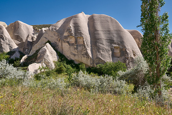landscape of Rose Valley Goreme
