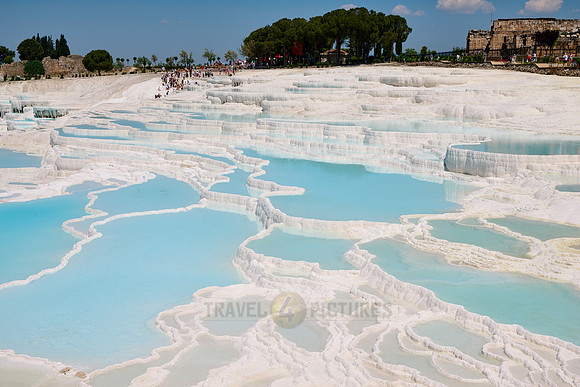 Pamukkale travertine terraces