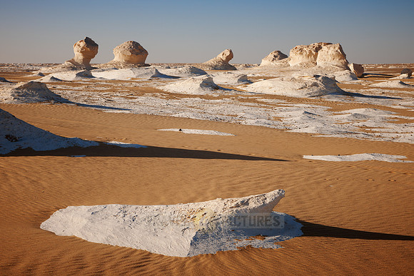 white desert near Oasis Farafra