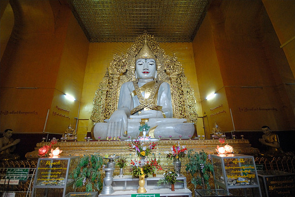 Buddha made from one single marble block