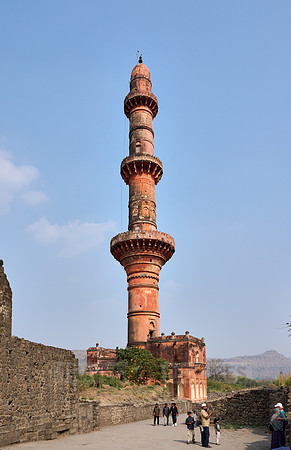 Chand Minar minart in Deogiri Fort