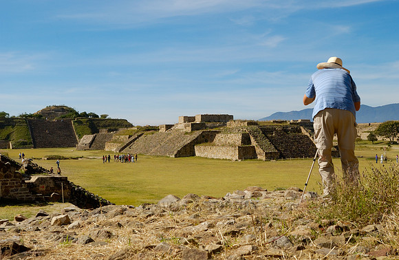 Pyramids of  Monte Alban