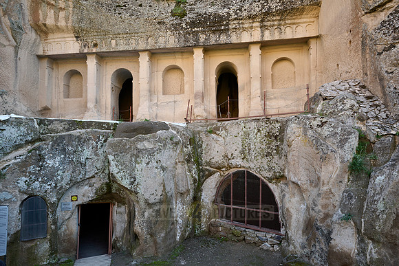facade of Sumbullu church or Jacinth church, Ihlara valley