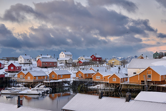 historic fishing village Tind, Lofoten