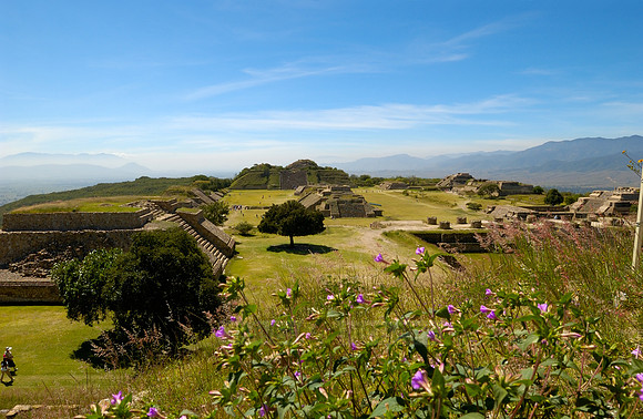 Pyramids of  Monte Alban