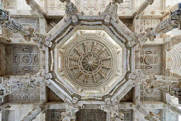 stone carved columns