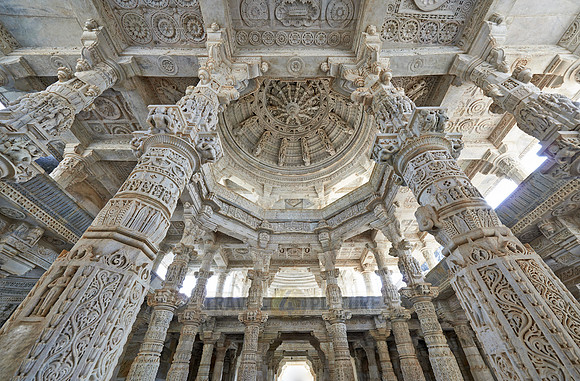 stone carved columns