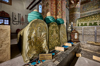 inside shot of Mausoleum and museum of Mevlana Rumi