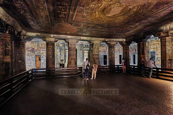 Ajanta caves, cave 17, Aurangabad