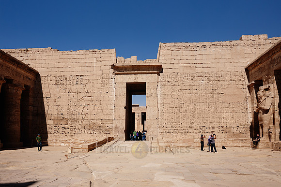 second pylon inside Mortuary Temple of Ramesses III