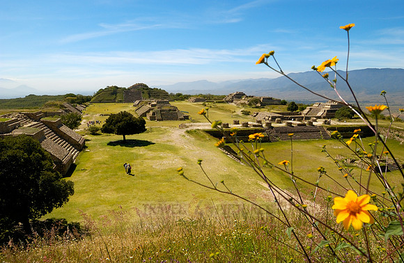 Pyramids of  Monte Alban
