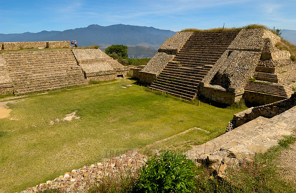 Pyramids of  Monte Alban