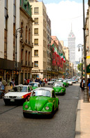 VW beetle as taxi in Mexico City