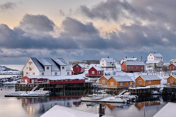 historic fishing village Tind, Lofoten