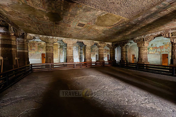 Ajanta caves, cave 1, Aurangabad