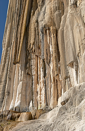 petrified waterfall