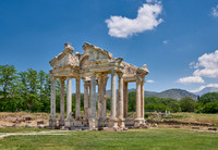 Tetrapylon in Aphrodisias Ancient City