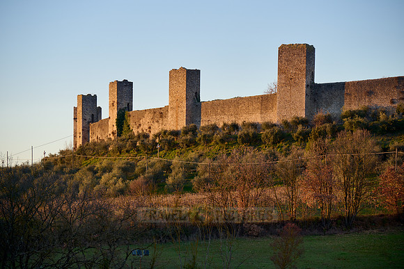 city wall of Monteriggioni